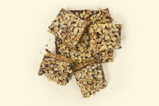 Dark Chocolate Walnut Toffee