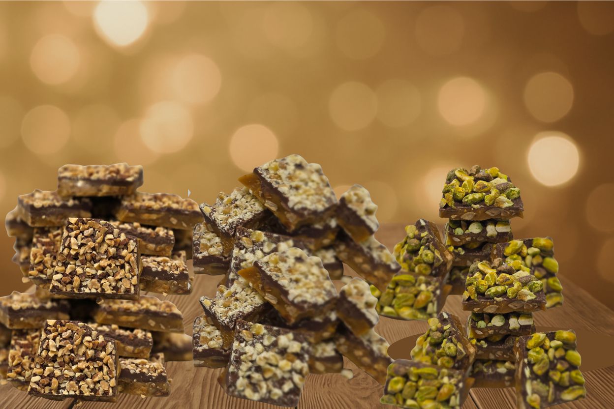 Dark Chocolate Almond Toffee