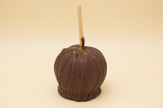 Milk Chocolate Caramel Apple with Milk Chocolate Drizzle