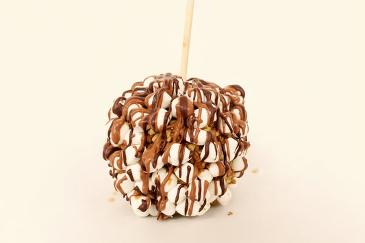 Rocky Road Caramel Apple