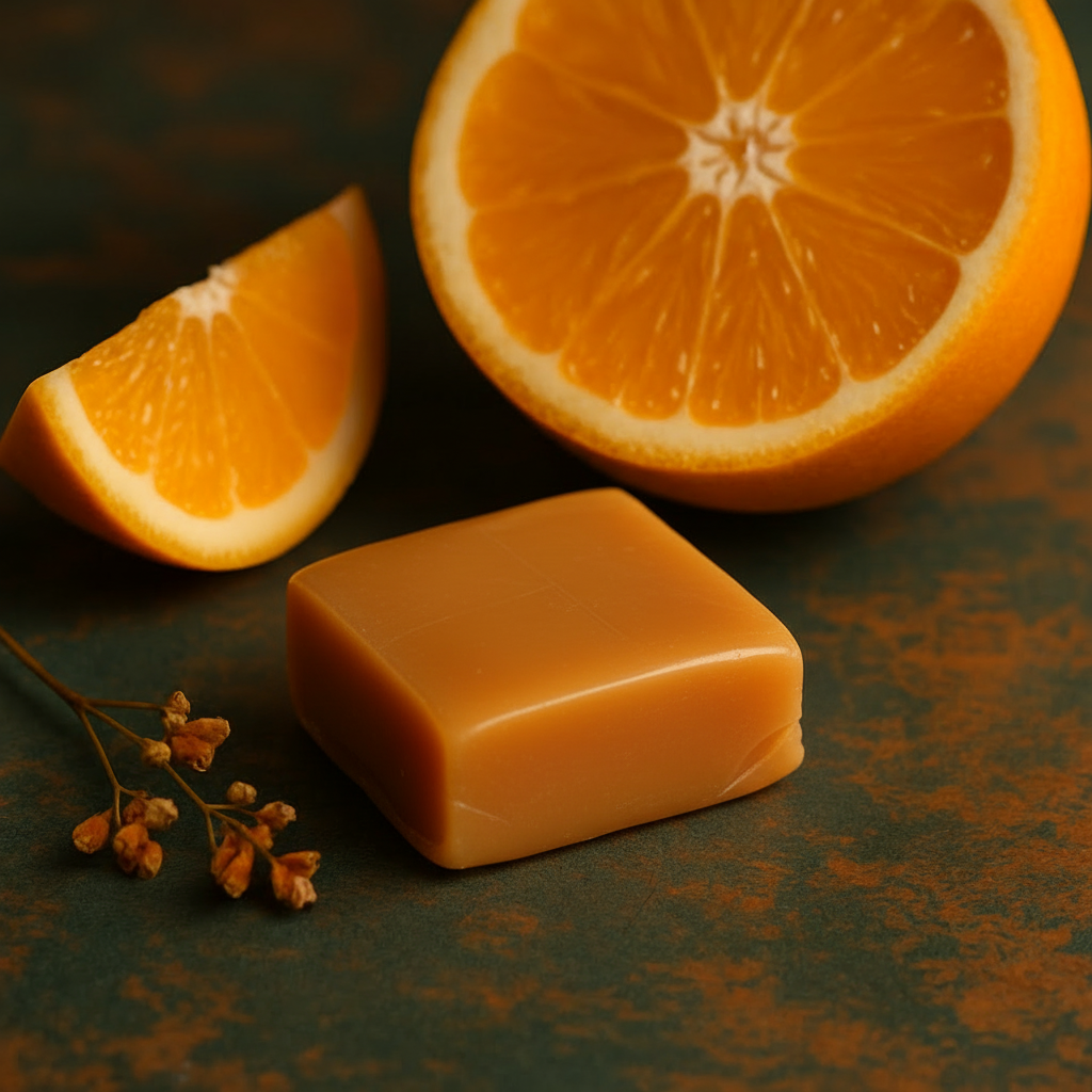 Orange Caramel Square
