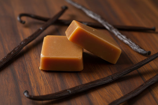 Vanilla Caramel Square
