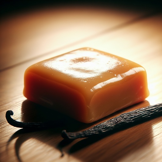 Vanilla Caramel Square