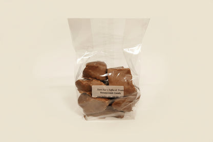 Package of milk chocolate honeycomb candy