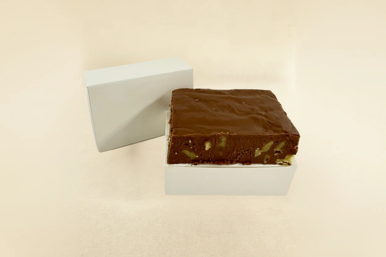 Milk Chocolate Walnut Fudge